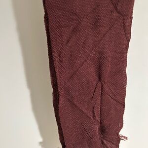 Nili Lotan burgundy scarf